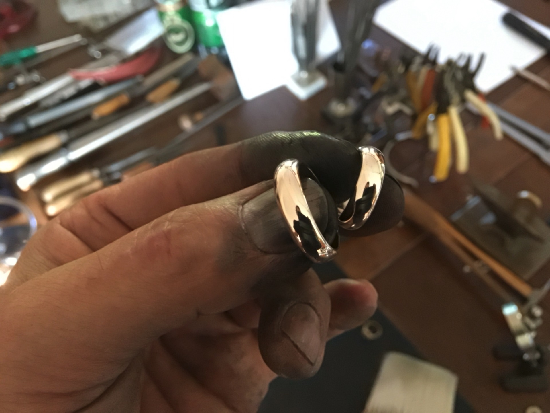 Ringe i guld, vielsesringe